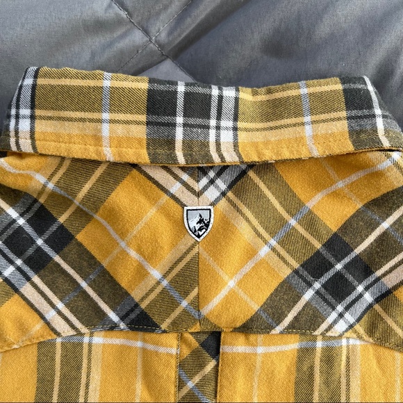 Kuhl Women’s Never Worn Plaid Flannel Long Sleeve - Picture 6 of 16